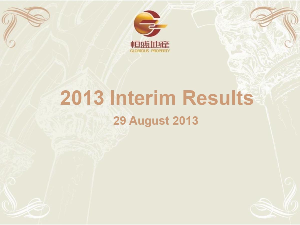 2013 Interim Results