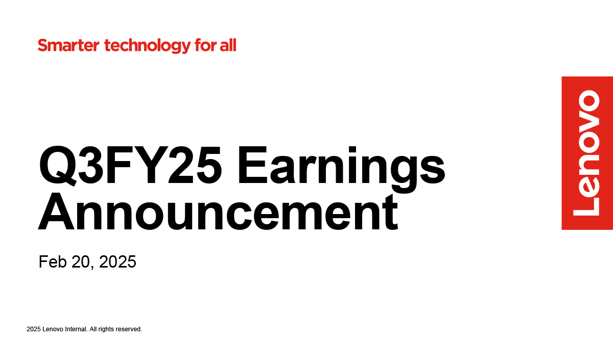 Q3FY25 Earnings Announcement